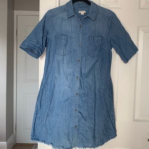 Size small Merona denim short sleeve dress